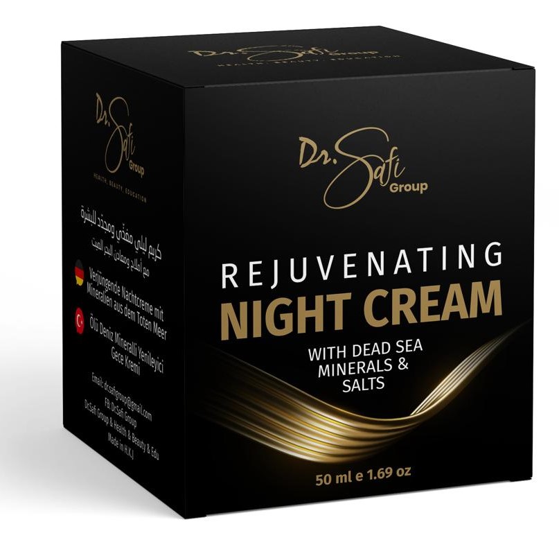 Rejuvenating Night cream with Dead Sea Salts Dr. Safi Group